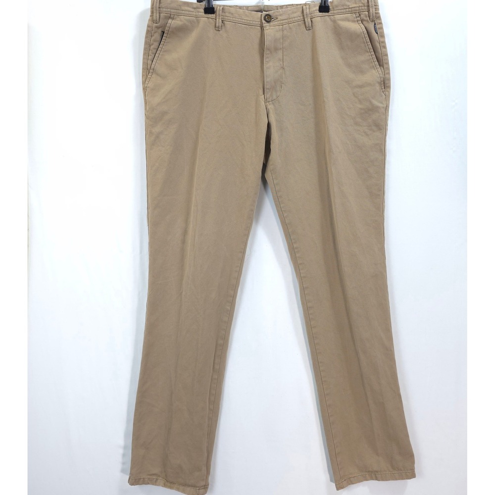 Atelier Gardeur Chinos Bean-1 Modern Fit Men 38/34 Tan Khaki Classic Preppy‎